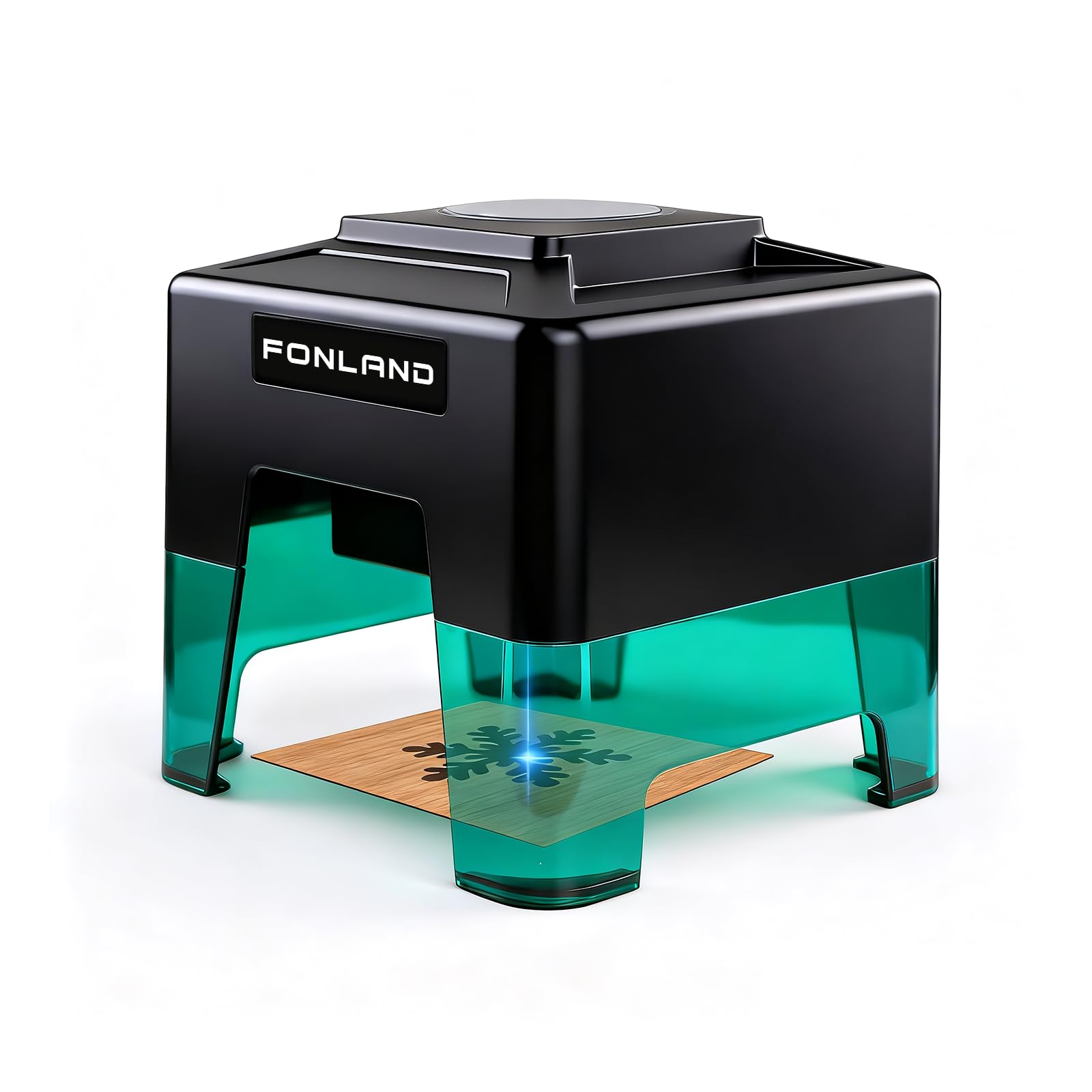 Tragbare Lasergravurmaschine, Mini-Lasergravierer, Holz, Kraftpapier, Acryl (Nicht für Metall geeignet)