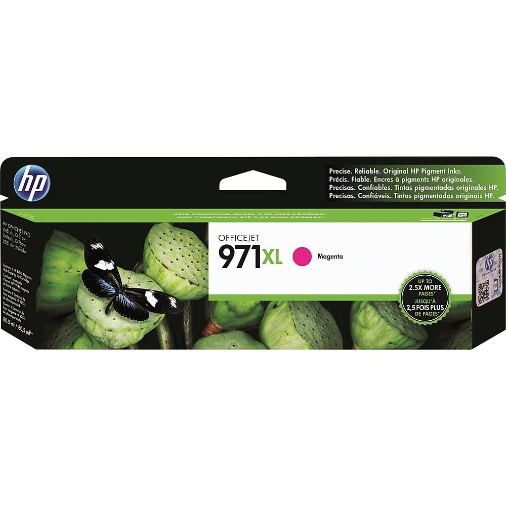 Amazon.com: HP 971XL | PageWide Cartridge High Yield | Magenta