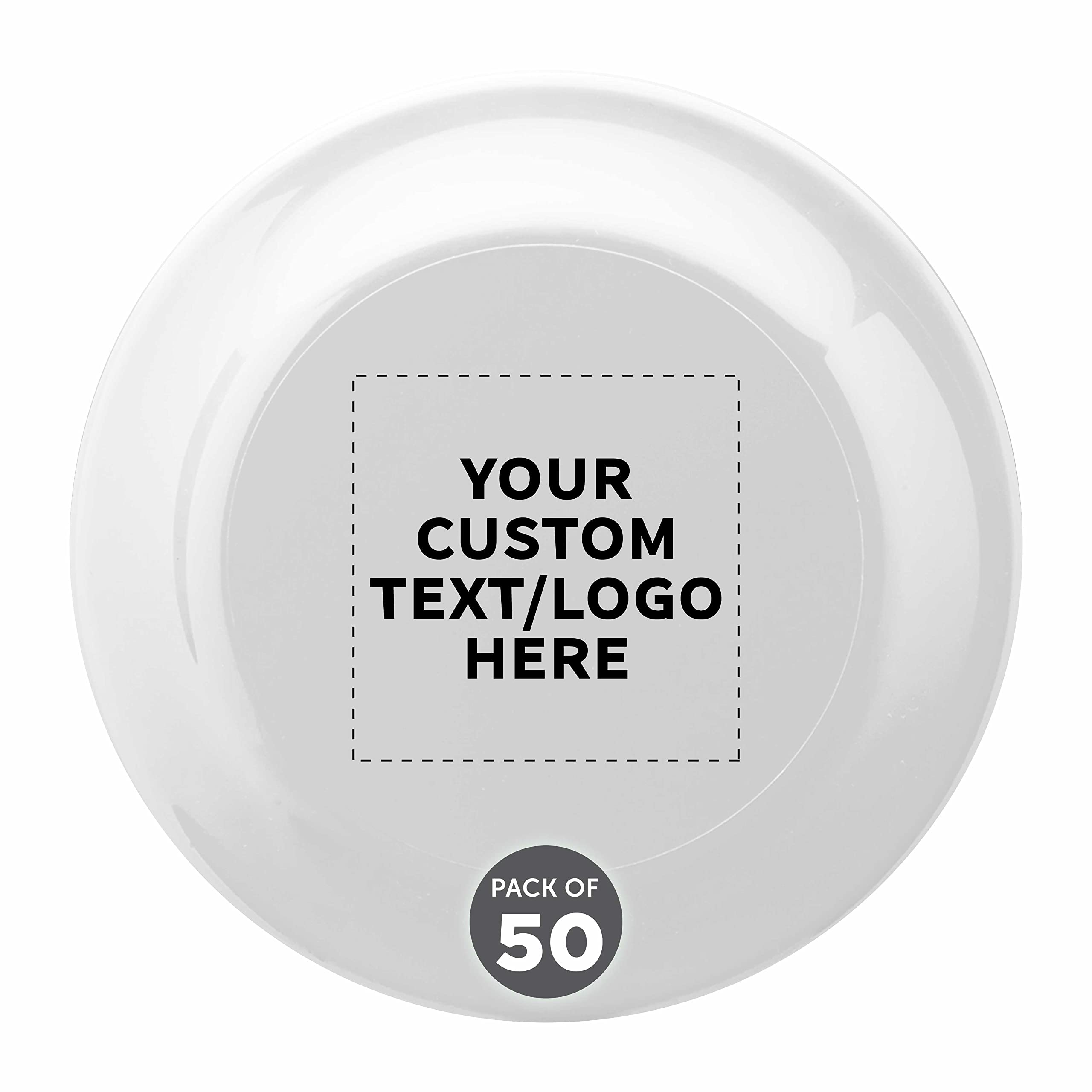 DISCOUNT PROMOS Frisbee Flying Discs in Bulk, 9.25 in. Fun Family Beach Game