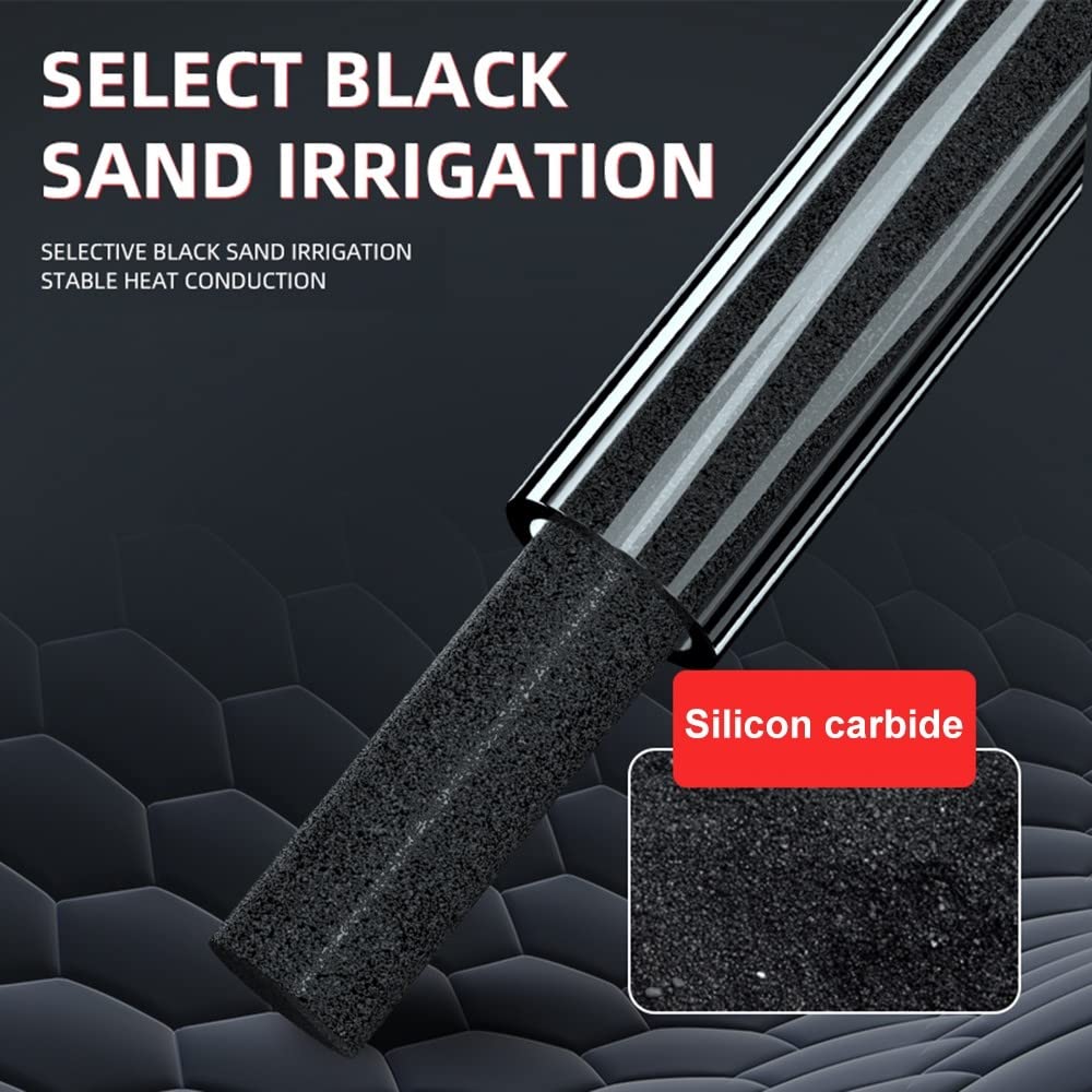 Calentador de acuario, 800W Smart Nano Digital Display Cuarzo Calentador Rod Fish Tank con cubierta de protección de temperatura constante para menos de 400L de agua salada y agua dulce