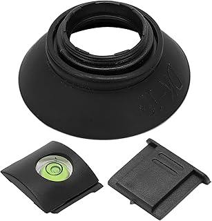01 02 015 Conjunto de óculos para câmera, visor de substituição suave portátil durável com formato especial e proteção suave com nível de sapato quente para câmera D700