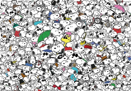 Clementoni, 39804, Impossible Puzzle Peanuts, Jigsaw Puzzle 1000 Pieces, Jigsaw Puzzle for Adults Comic Puzzle, Difficult - Image 2