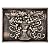 Luxuriant Oil Rubbed Bronze Matte Finish 12i n. x 16 in. Hand Made Metal Backsplash Decorative Mural Plaque Tile (1Pcs/Case)