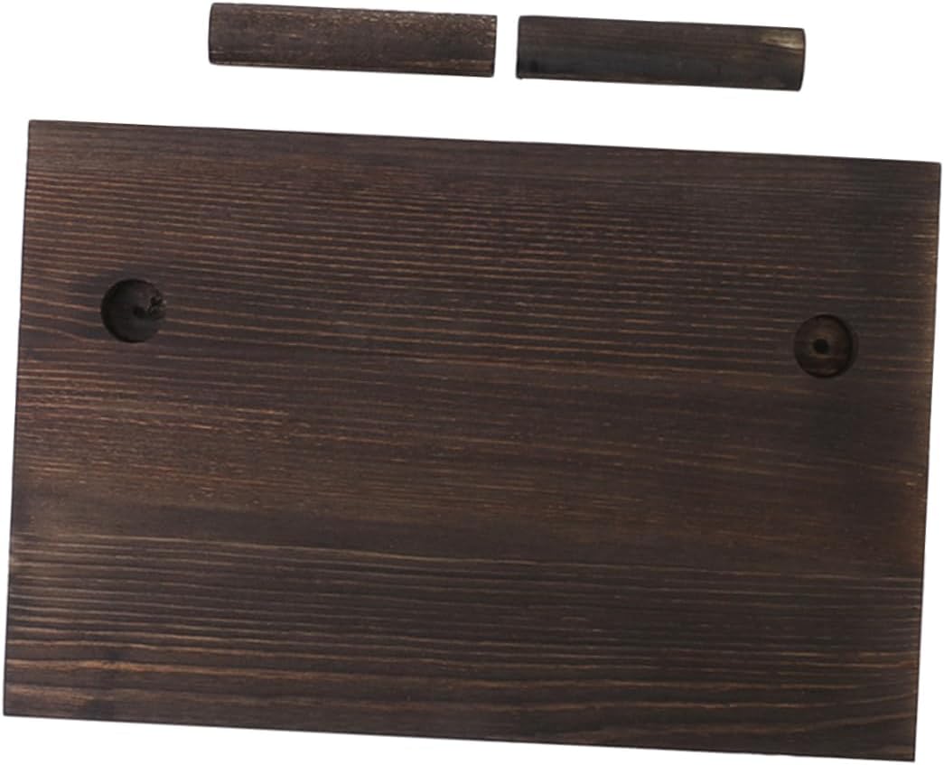 Wooden Earring Display Stand for Selling and Displaying Coffee