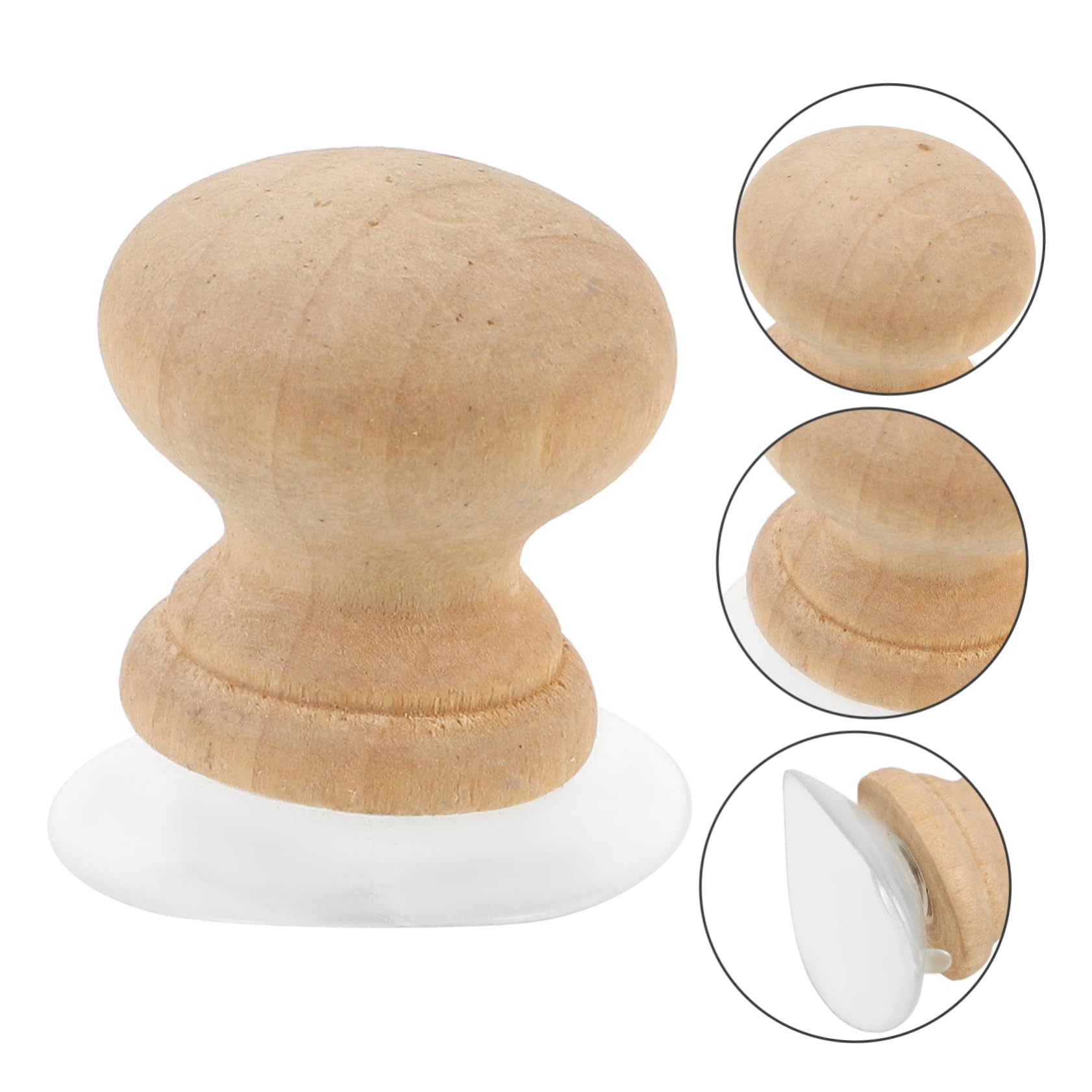 NUOBESTY 5 Piezas regla de succión regla de costura Herramienta de costura Herramienta de coser suministros para acolchar herramientas de regla herramientas para acolchar Madera