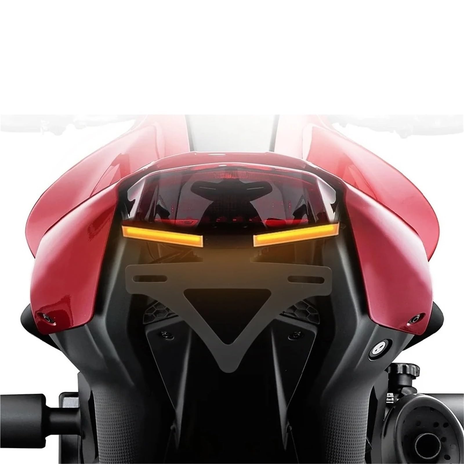 Per Ducati Per Monster 950 2021-2023 Moto Posteriore Coda Corta Stock Porta Targa Tidy Staffa Kit Moto Supporto Targa