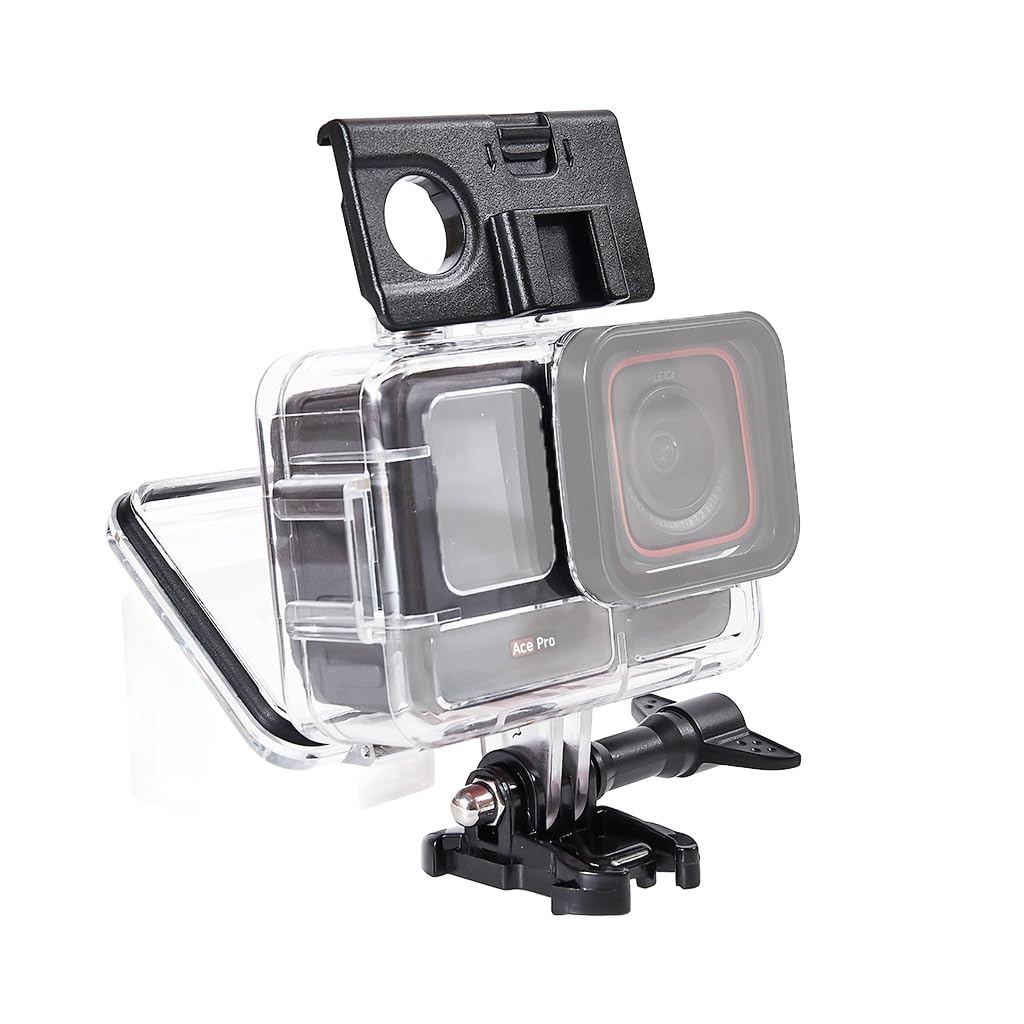 Custodia impermeabile per 360 Ace Pro, custodia protettiva per fotocamera sportiva Insta (custodia con kit filtro)