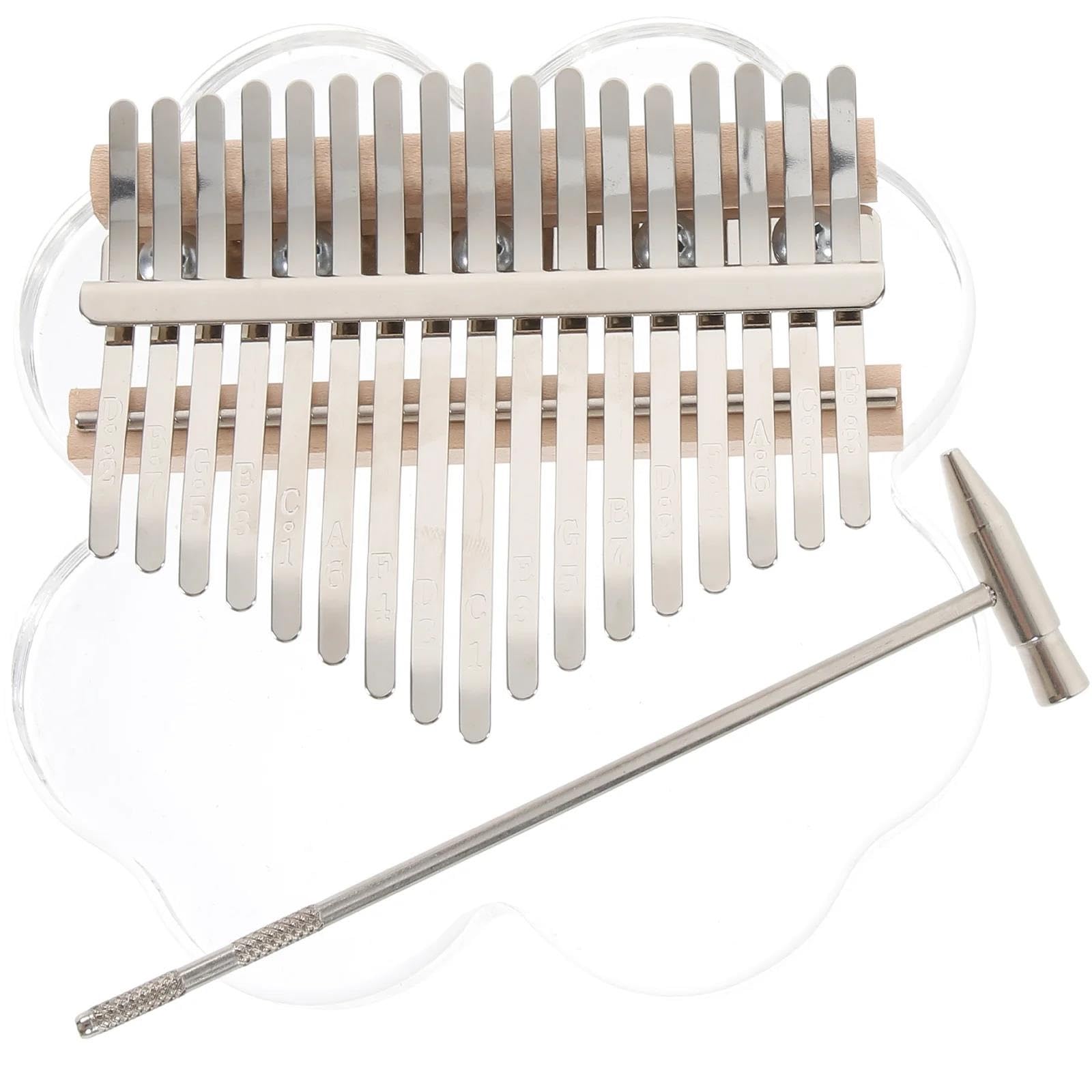 Zestaw Klawiatury Do Fortepianu Kalimba Kciukowego Dla Początkujących Kalimba