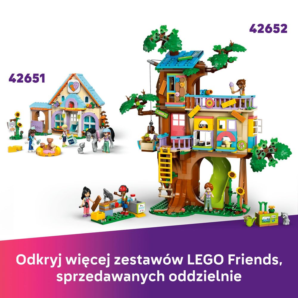 LEGO Friends Sklep z akcesoriami dla zwierząt 42650 | Akcesoria dla zwierząt, zabawa w sklep, prezent dla dziewczynki i chłopca 6+, 375 elementów