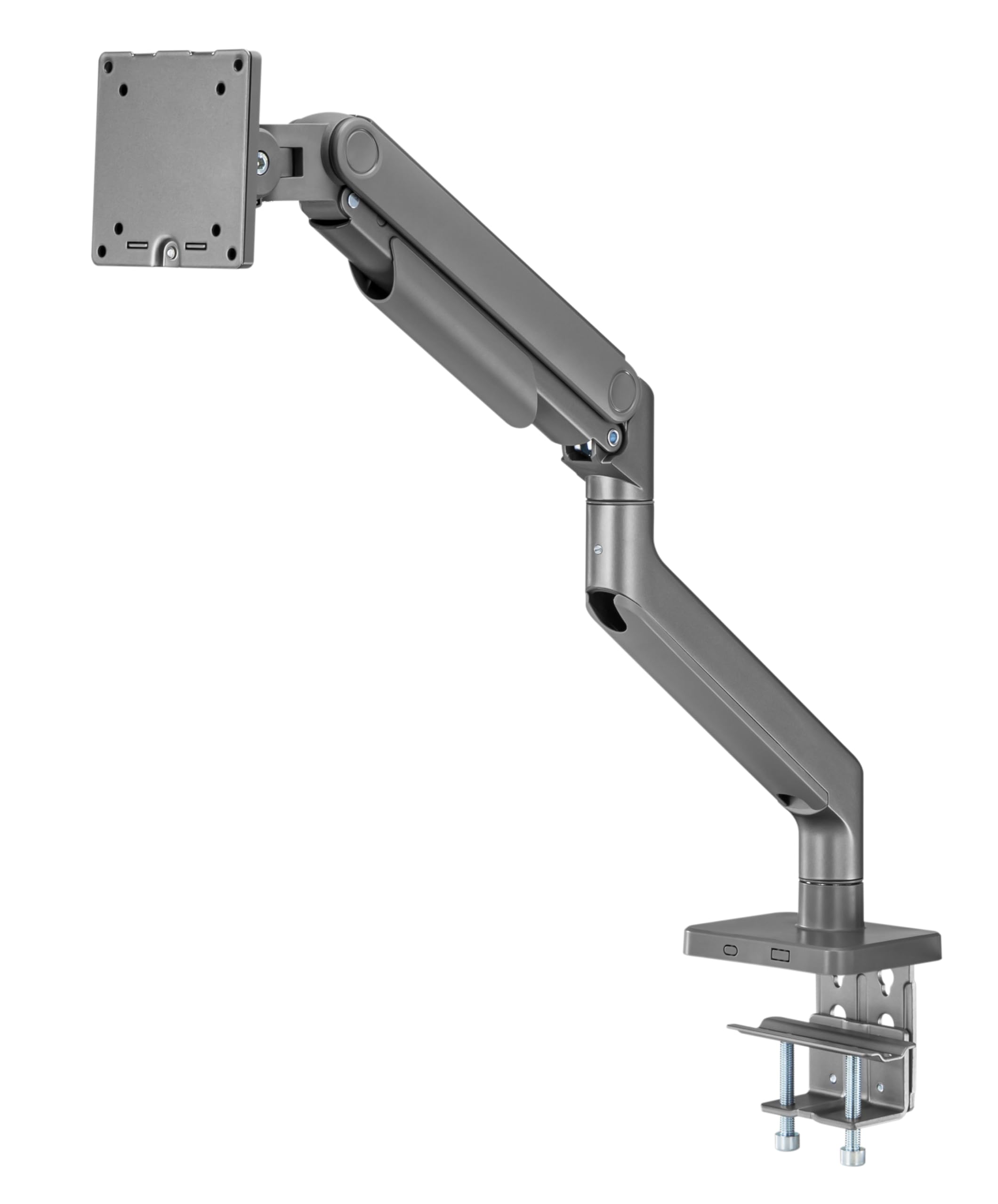 HALTERUNGSPROFI Mount Pro Bracket Profi Support pour Moniteur Extra Fort jusqu'à 20 kg Bras de Support jusqu'à 49 Pouces avec Ressort à gaz moniteurs LCD LED VESA 75x75 100x100 OFFICE-GS712AEXSG