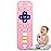 Fu Store Silicone Teething Toys for 0-12 Months 3-24 Months Infant Toddlers Remote Control Shape Teethers for Babies Chew Toys Relief Soothe Babies Gums Set Dishwasher and Refrigerator Safe Pink