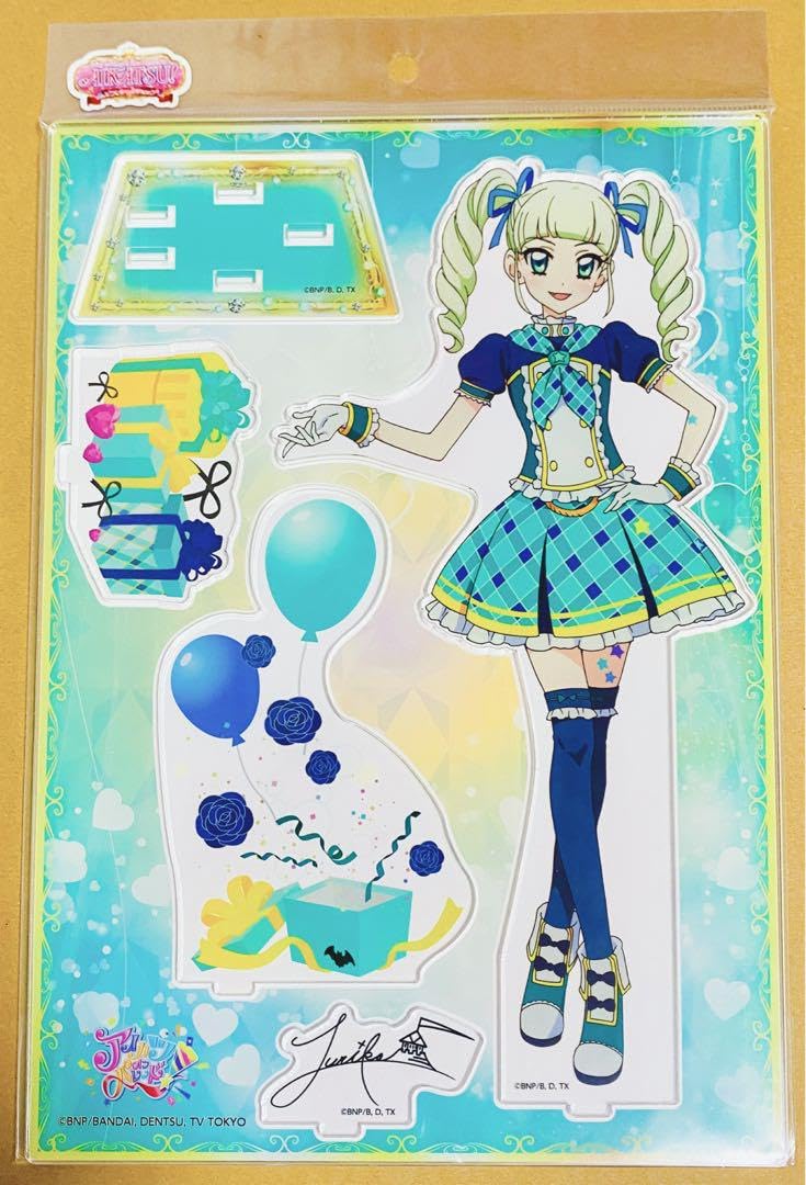 アイカツ オフィシャルショップ アクリルジオラマ 藤堂ユリカ 絶版 765 