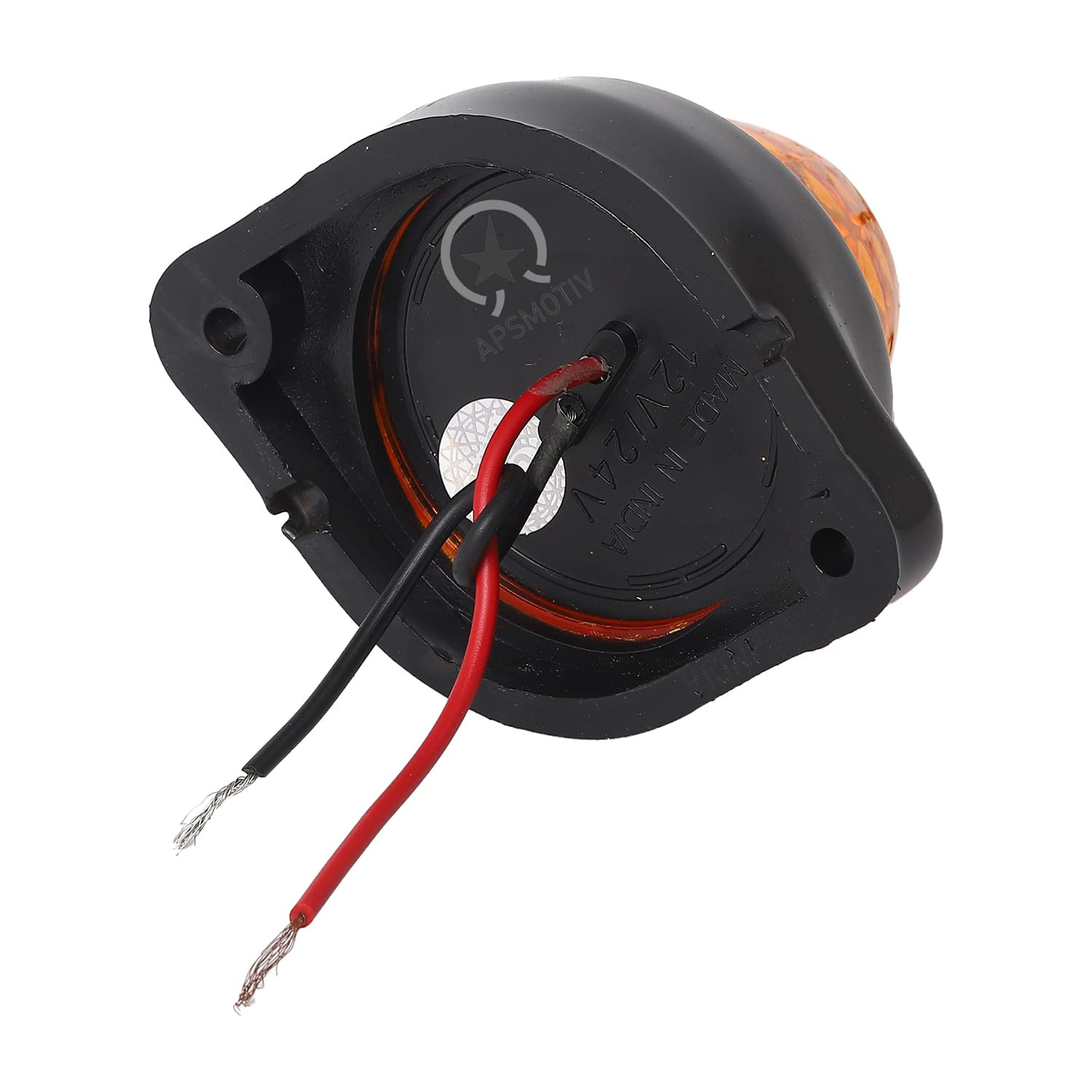 40x Truck Trailer 3/4" LED Clearance Side Marker Light Amber & Red Chicken Light