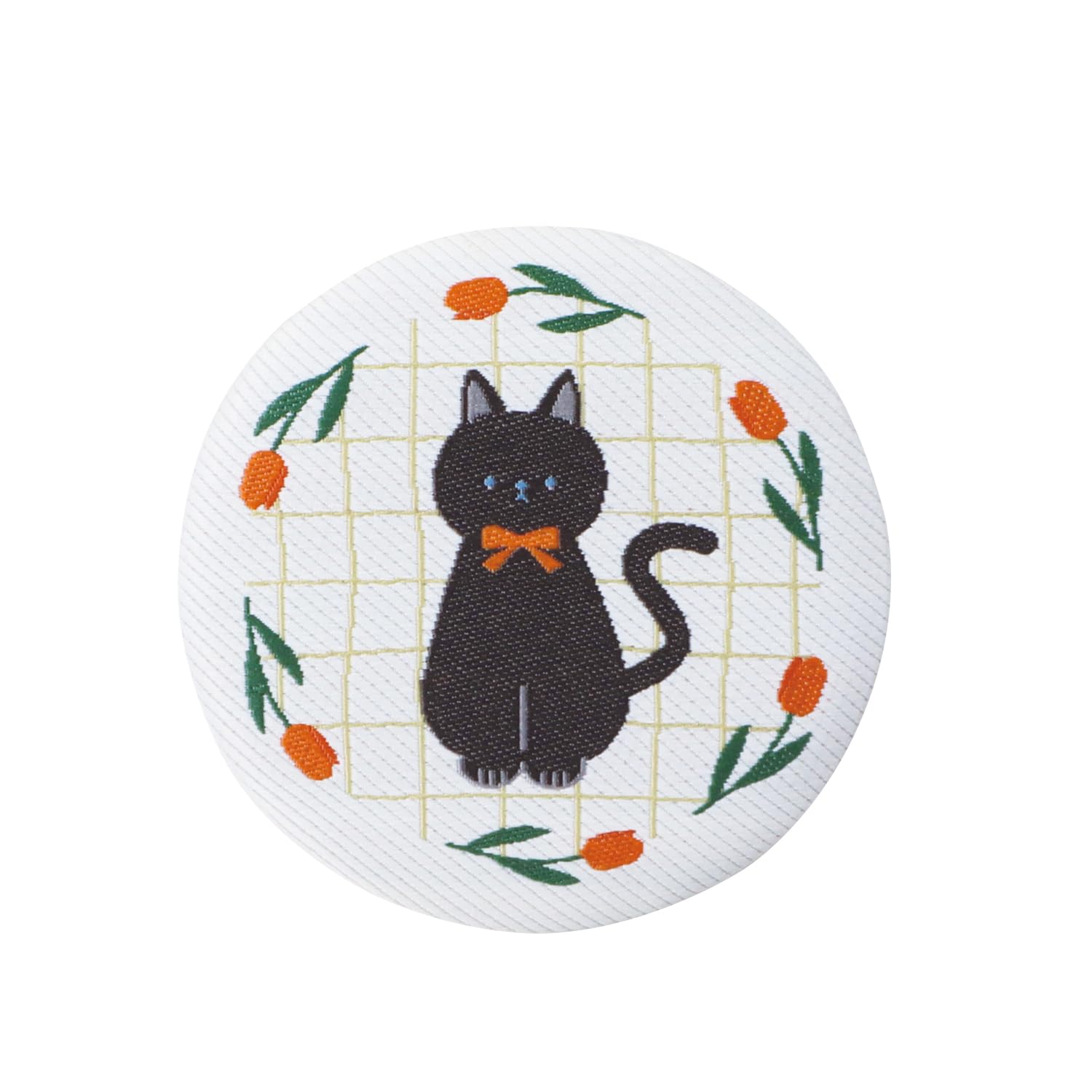Amazon | クツワ ブローチみたいなクリップ ブロップ 花屋の黒猫