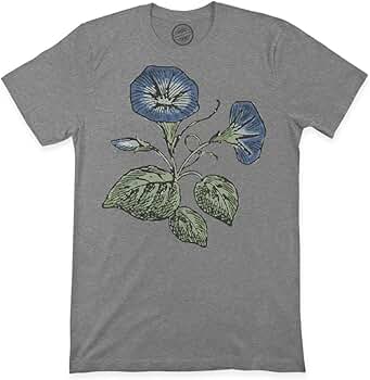 Amazon.com: Graphic Novelty Premium T Shirts Morning Glory
