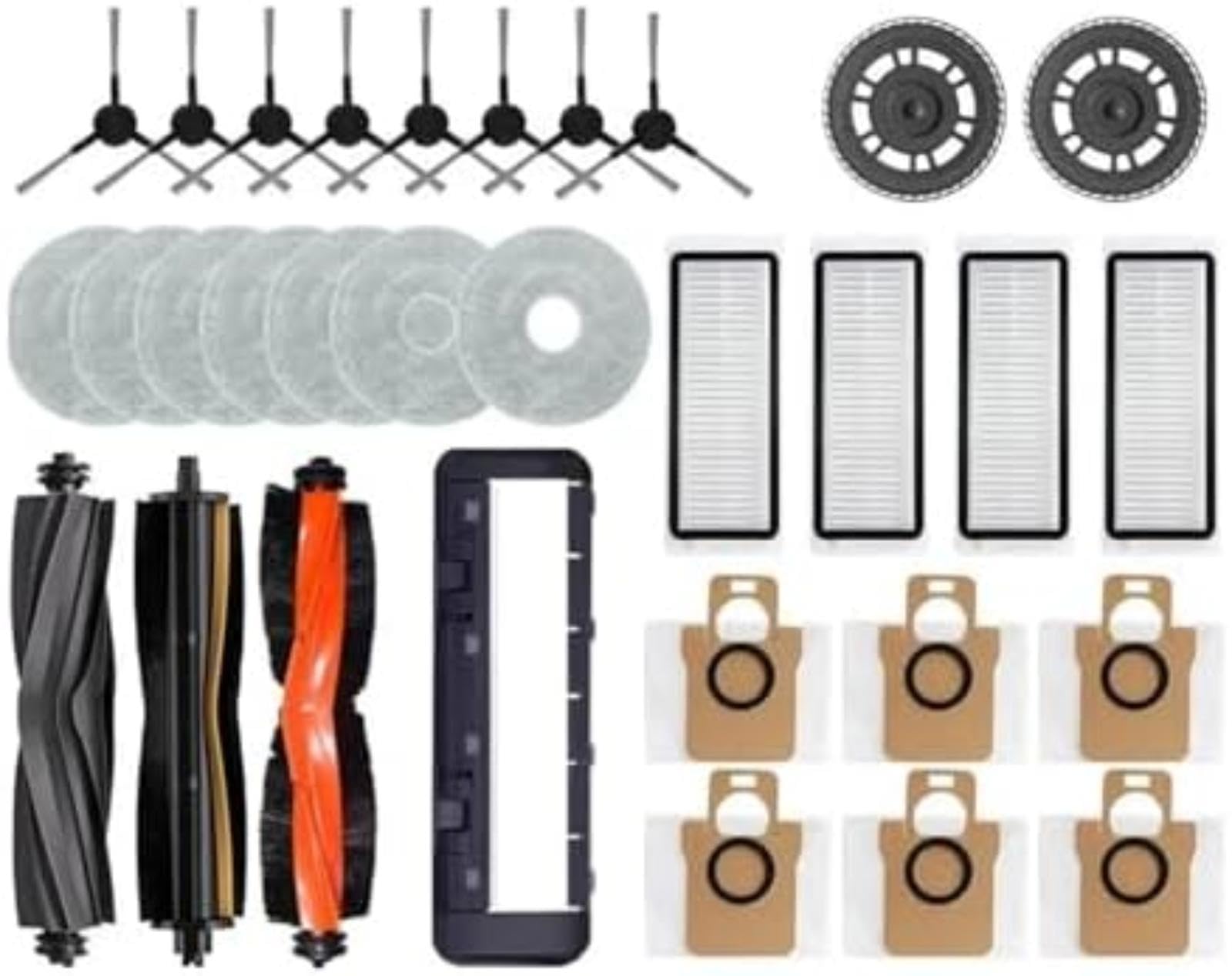 Pièces de rechange pour aspirateur Robot, consommables, brosse