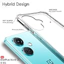 TheGiftKart TPU+PC Crystal Clear Back Cover Case For Oneplus Nord Ce 3 5G | 360 Degree Protection | Shock Proof Design | Transparent Back Cover Case For Oneplus Nord Ce3 5G (Transparent Bumper) gallery image