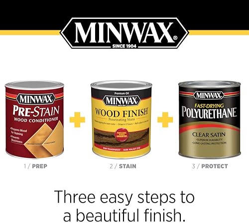 Miniatura 9 de Minwax Wood Finish 227614444 Tinte gris clásico media pinta
