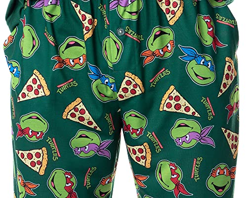 Teenage Mutant Ninja Turtles Mens' Ninja Diet Sleep Pajama Set4