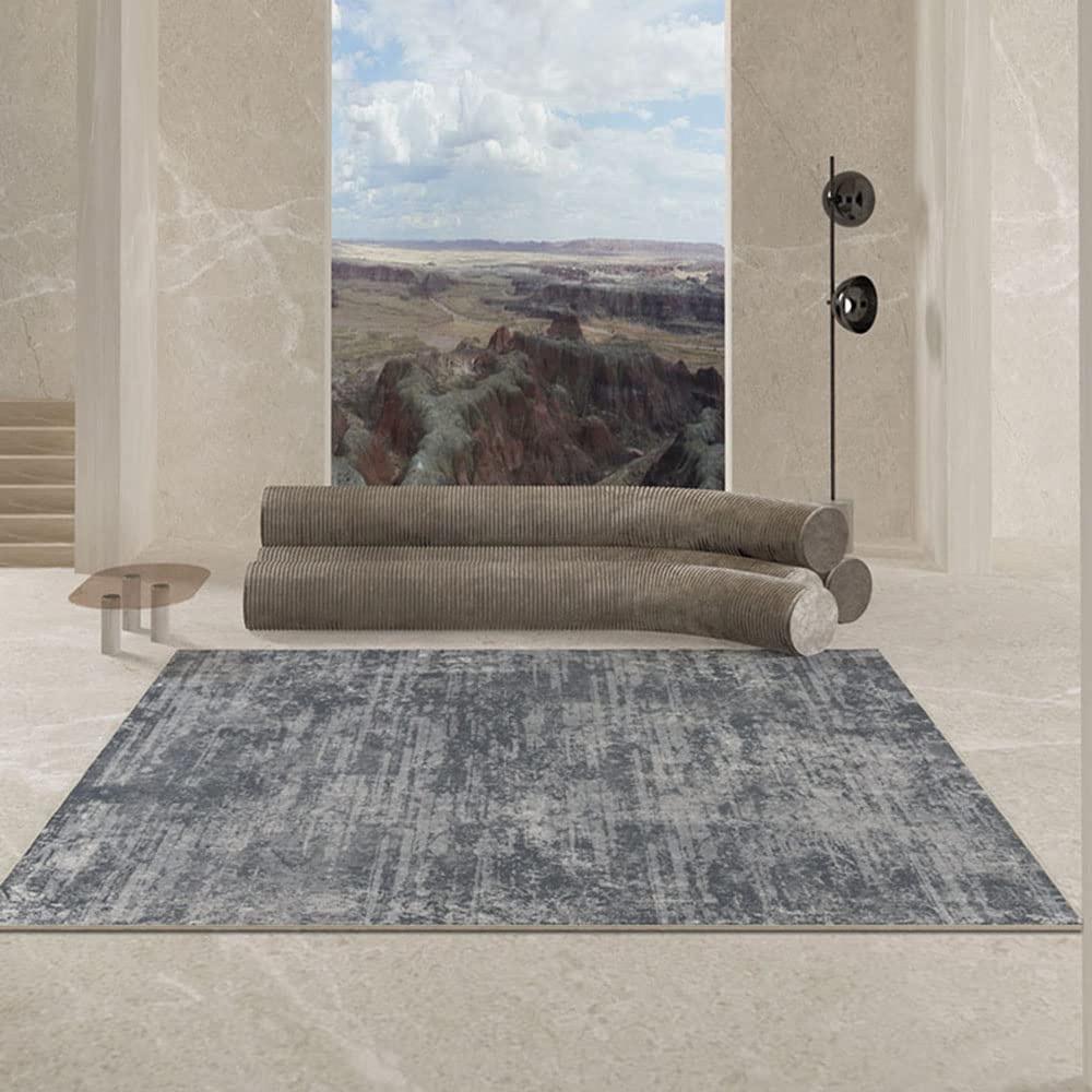 Tonuuoei Rugs Living Room Large Soft Area Rug Vintage Carpet Boho Short Pile Traditional Modern Abstract Rug, Multicoloured,G,140 x 200 cm