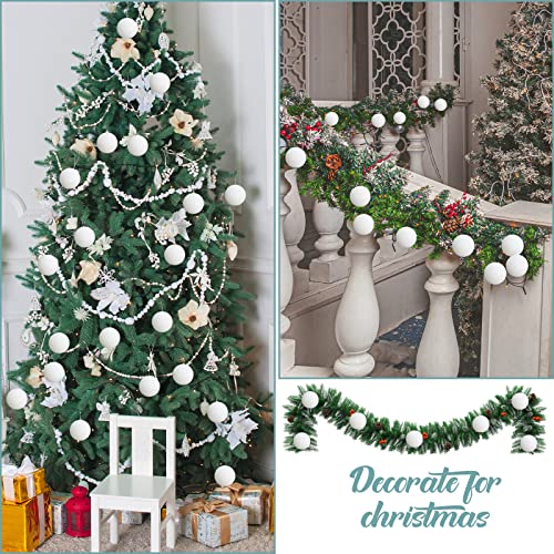 200 Pieces Table Tennis Balls Washable Game Balls Table Tennis Mini Round Balls Funny Balls Carnival Pool Games Small Plastic Balls Party Christmas Game Balls (White) #TOP4