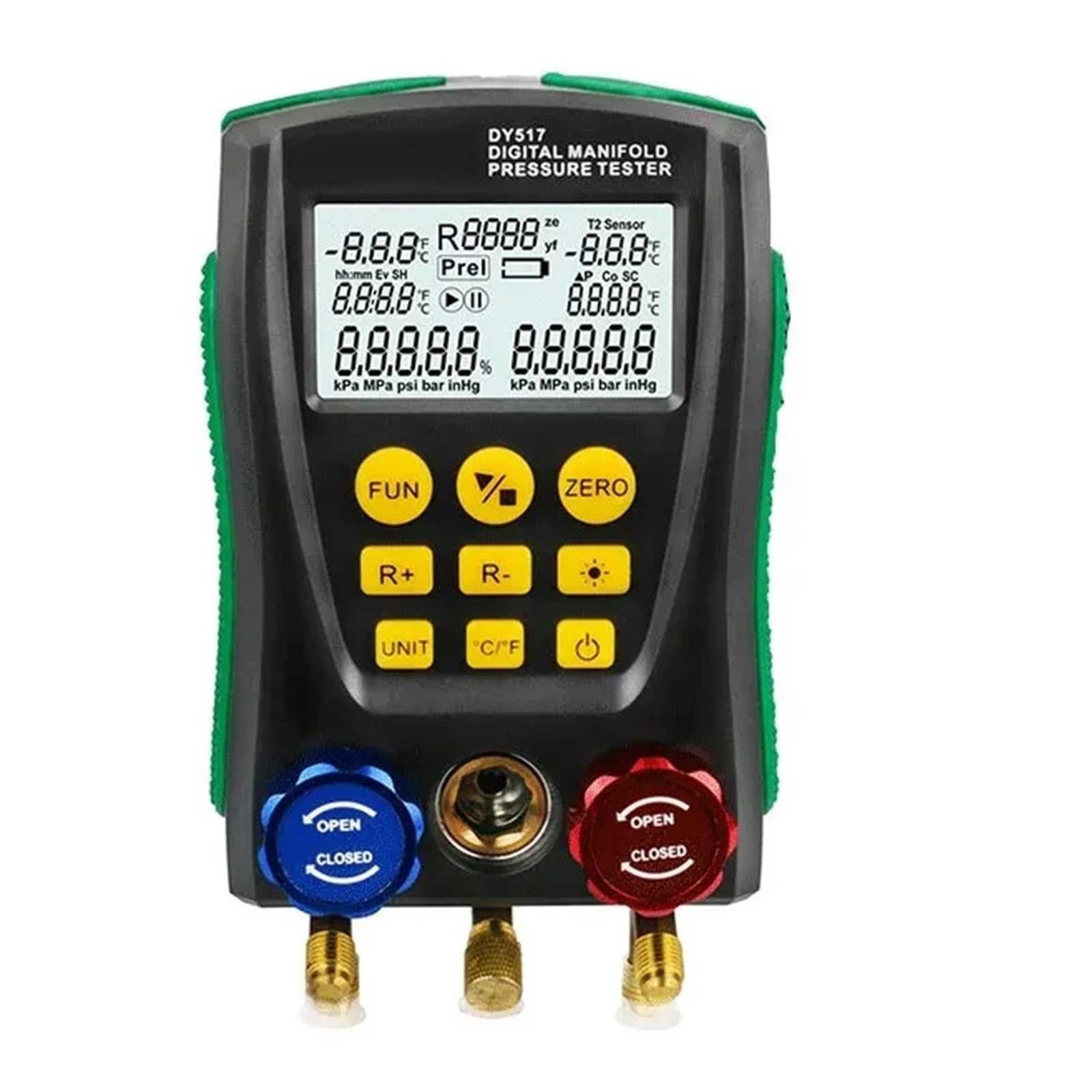 CIRONI Medidor de presión R410A, medidor de vacío Digital, Prueba de Temperatura de presión