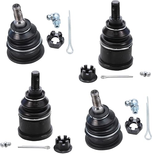 Miniatura 31 de Detroit Axle - Conjunto de juntas esféricas delanteras de 4 piezas para Dodge Ram 2500 3500 2003-2013, 2004 2005 2006 2007 2008 2009 2010 2011 2012