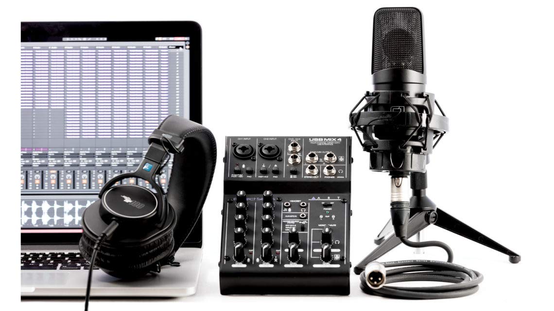 Amazon.com: ART USBMix4 Four Channel Mixer/USB Audio