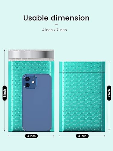 Miniatura 173 de GSSUSA - Sobres acolchados de polietileno de 6” x 10”, sobres de burbujas, bolsas sobres para envíos de pequeños paquetes, bolsa de envío, paquete