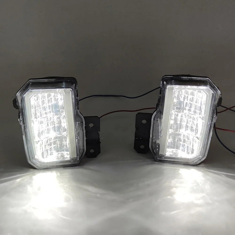 Auto Driving Lamp Front Bumper for Subaru for Forester SK 2019 2020 2021 Car LED Fog Light Work Light Spot Beam(Clear Left Side)