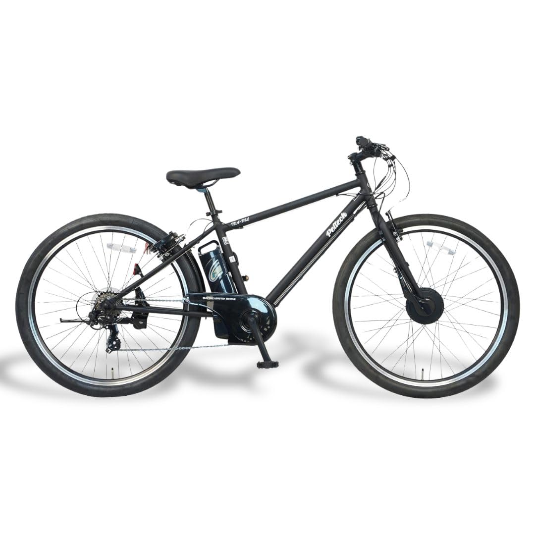 電動アシスト自転車 27.5インチ メーカーランライド 走行距離950km 楽天市場】電動アシストクロスeバイク 27.5インチ 外装7段 TDA