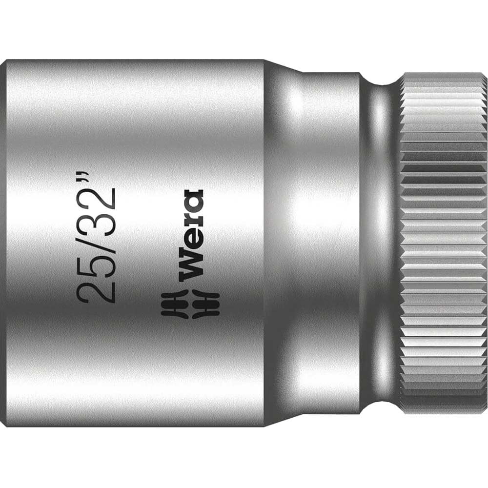 Wera 003626 Zyklop 8790 HMC Socket 1/2-inch Drive x SW 25/32-inch