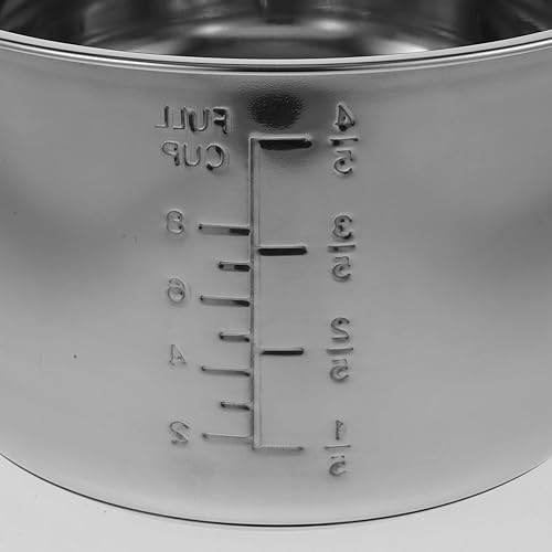 Miniatura 6 de Fuente de cocina Utensilios de cocina de acero inoxidable Olla de cocina interior de acero inoxidable Olla de cocción de arroz 4L Olla de