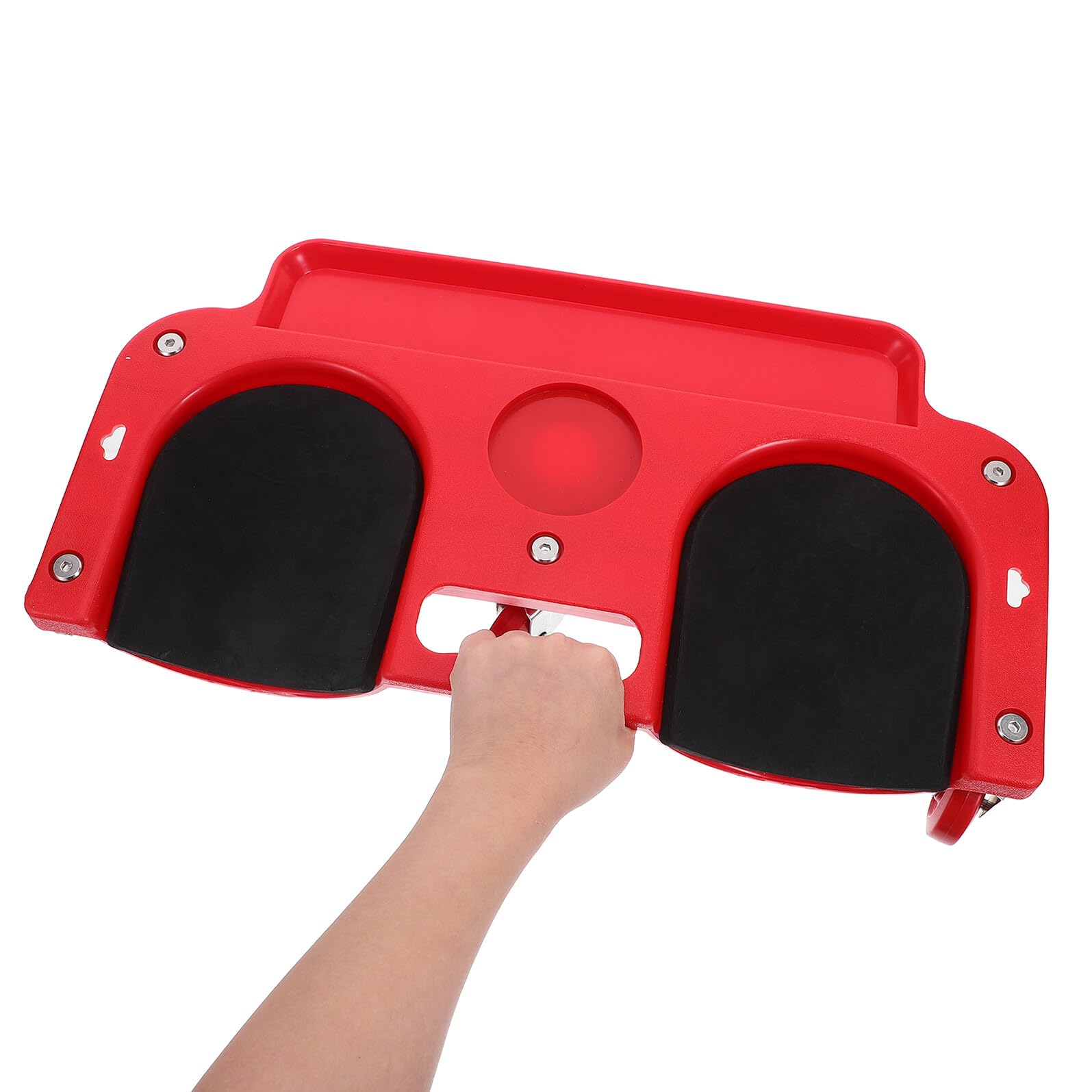 Hohopeti Coussinets Roulants pour Genoux avec Roulettes Protection Stable et Confortable pour Réparation Auto Travail Carrelage et Chantier Tapis Pliable Portable