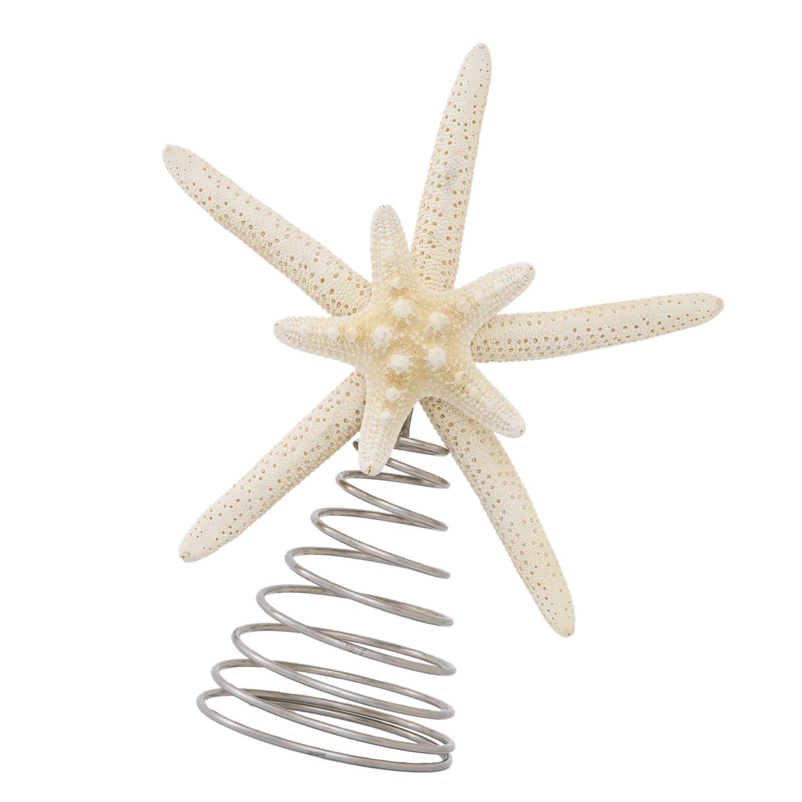 YTtkku Star Fish Christmas Tree Top Ornament for Christmas Trees Decoration Winter Holiday Party Centerpieces Stainless Steel Decoration