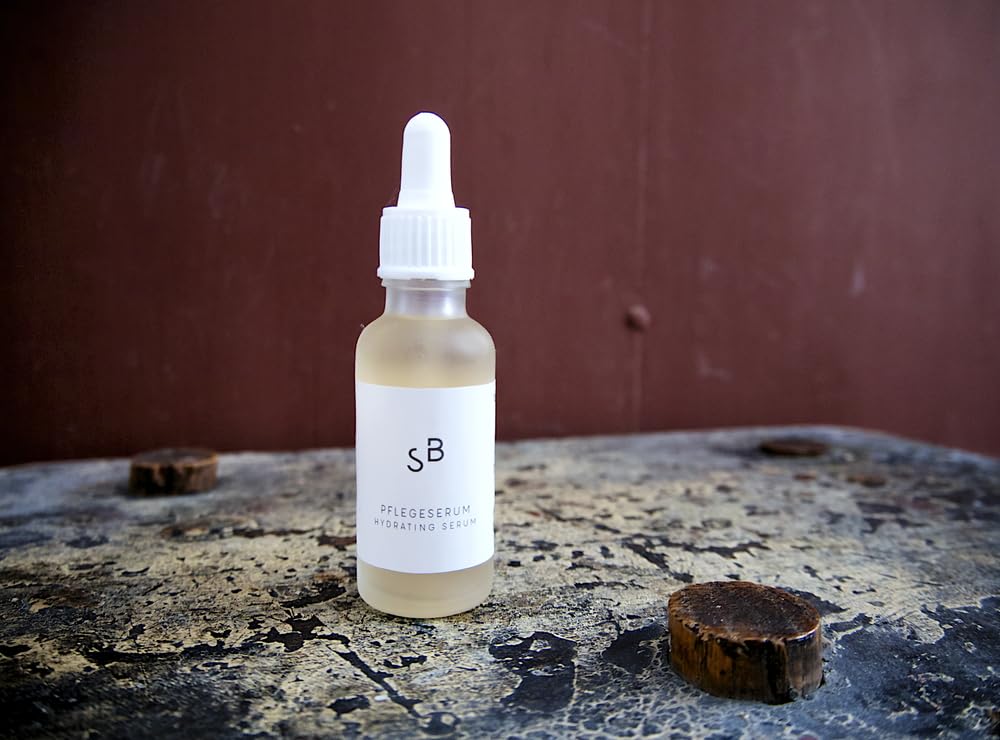 Studio Botanic, siero per la cura del viso rigenerante con estratto di amamelide, flacone da 30 ml, 100% naturale, cosmetico naturale vegano certificato
