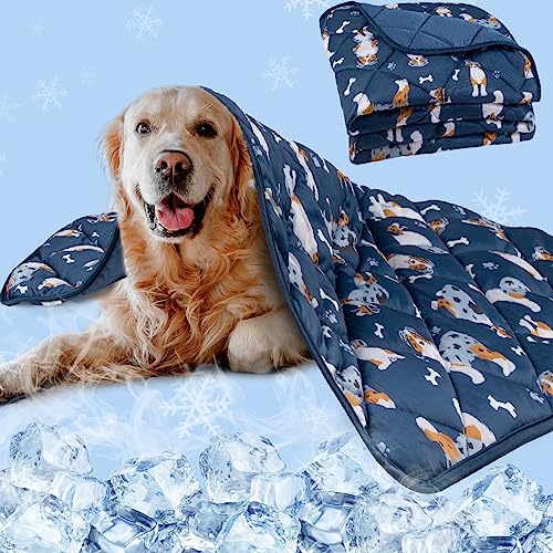 Pedobi Dog Cooling Mat, Premium Lightweight Pet Cooling Blanket Bed Cover for Dogs, Cat, Puppies...