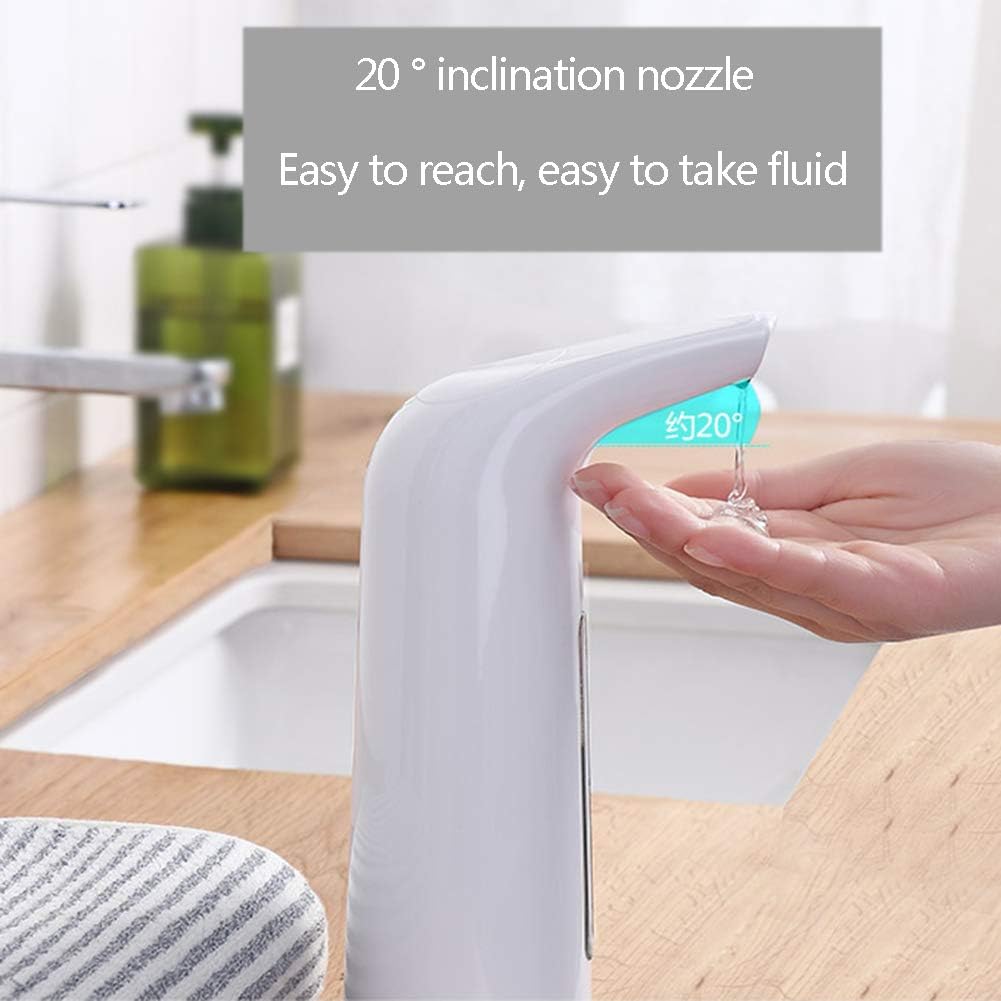 Fully Automatic Hand Sanitizer Machine, Contact-Free Sanitary Sensor Soap Dispenser, Countertop Hand Sanitizer Dispenser,200ml