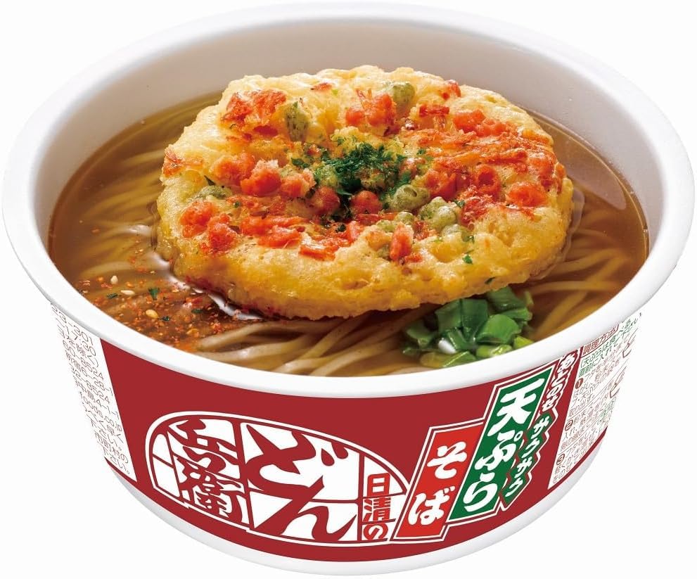 Amazon.co.jp: 日清食品 どん兵衛 天ぷらそば [東] 100g×2箱【24個