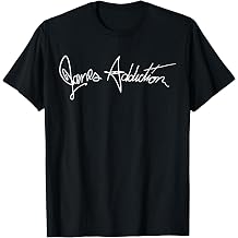 Janes Addiction Classic Logo in Black T-Shirt