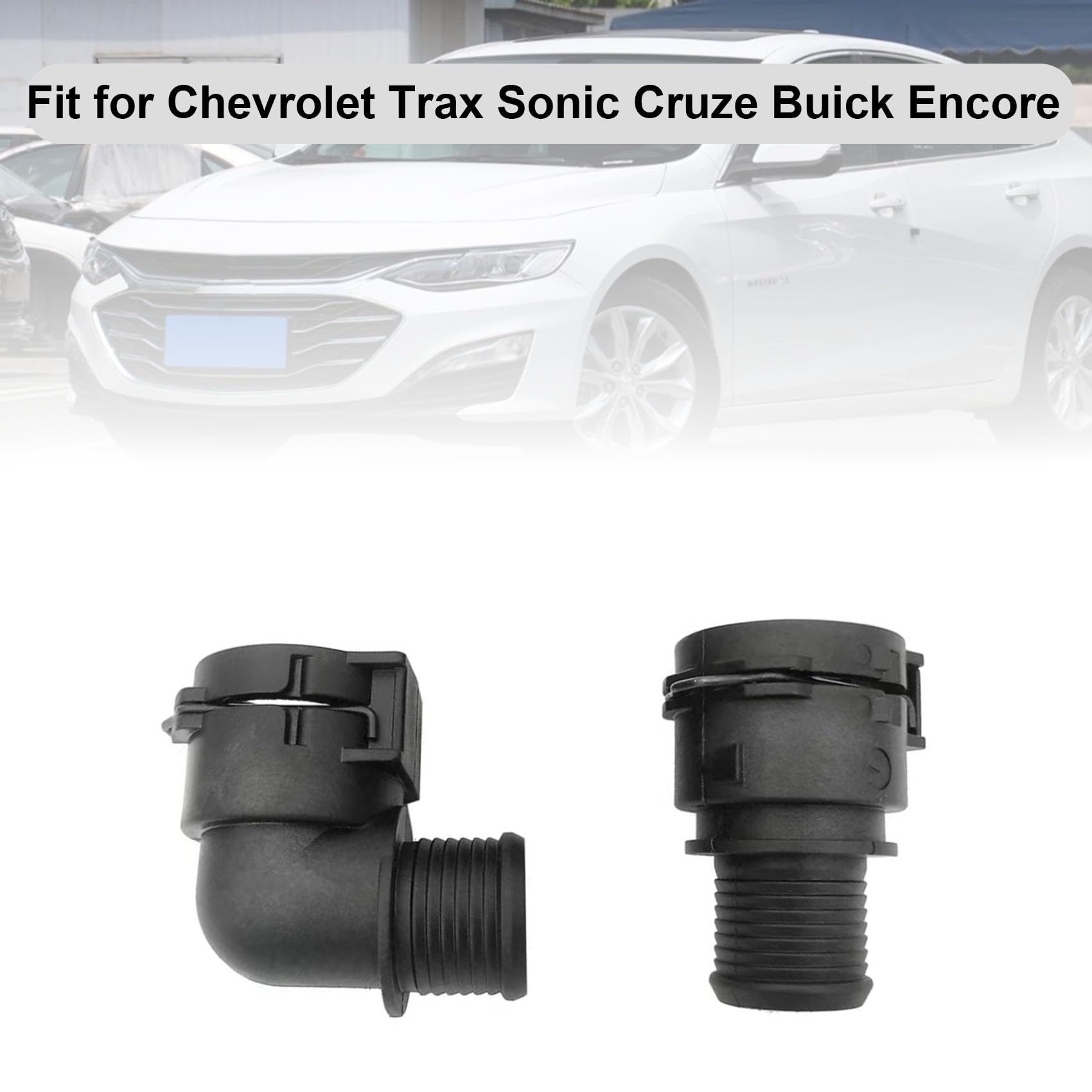Hoite Connecteur De Tuyau D'admission De Chauffage, 2 Pièces, Tête
