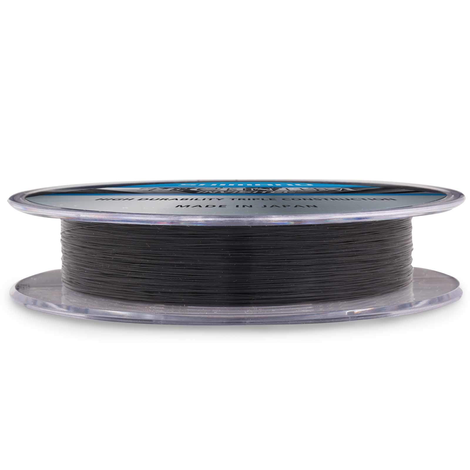 Shimano Technium Schnur, Dunkelgrau 0,25mm, 1530m, 6.10kg, Monofile Angelschnur, TEC25QPPB