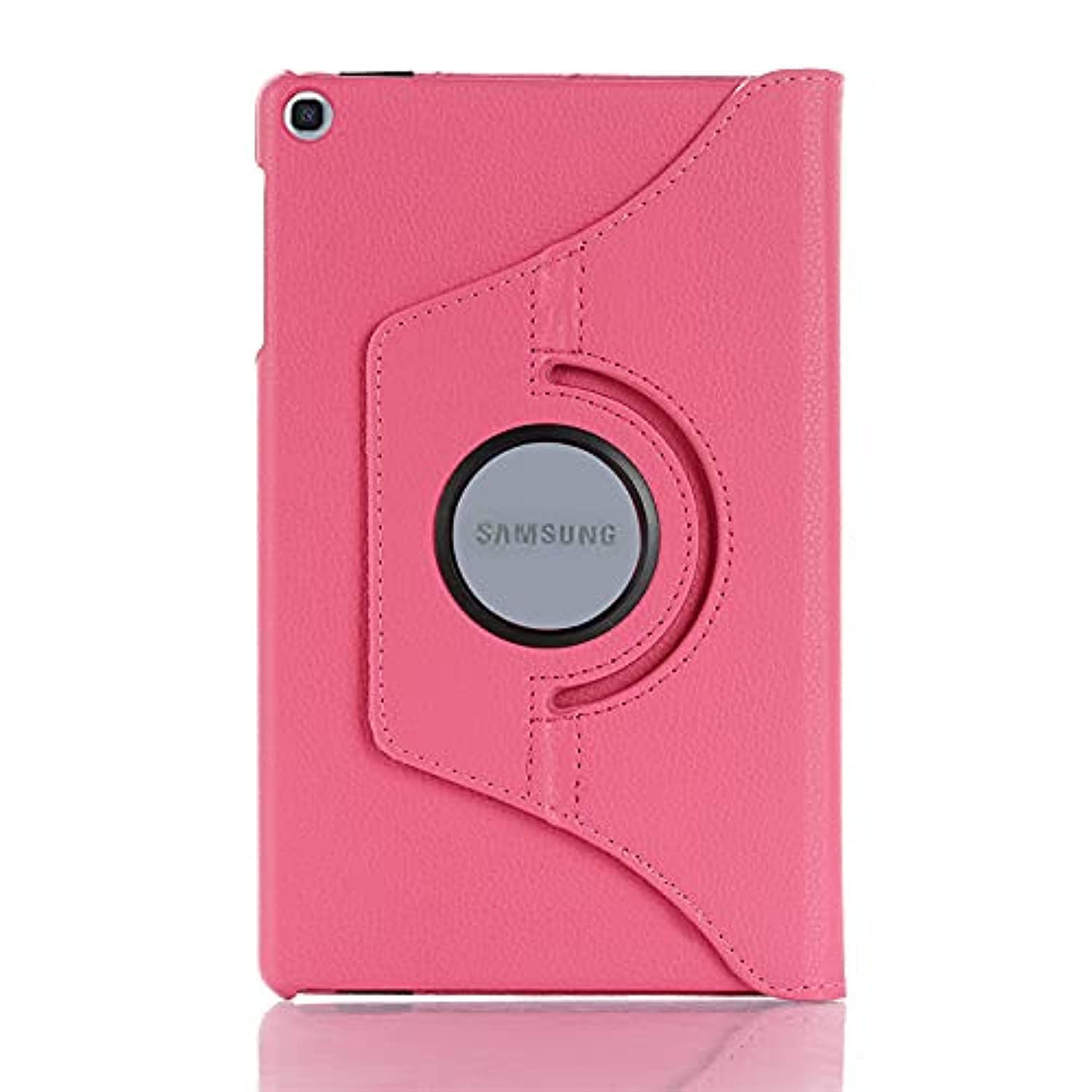 Muzz For Samsung Galaxy Tab A7 LITE 8.7 T220 T225 Case 360 Rotation Smart PU Back for Samsung Tab A7 8.7" tablet Pink