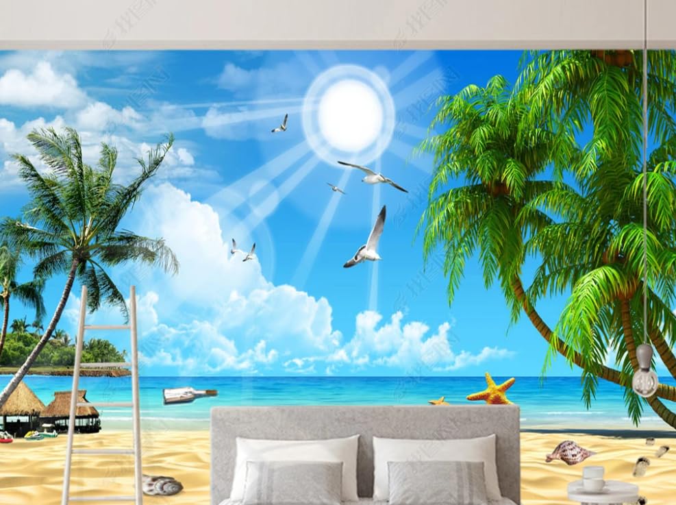 Papier Peint Intissé Vue Sur La Mer Paysages Naturels Poster Geant Mural 300x210