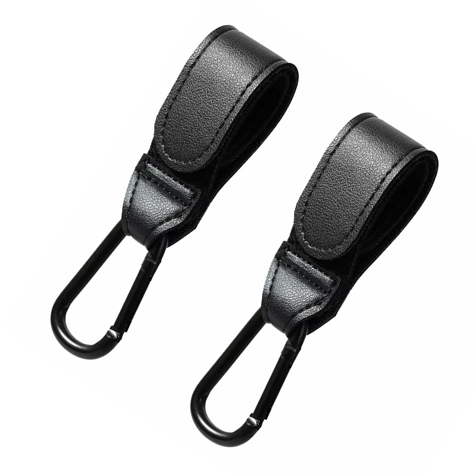 4PCS Crochets De Poussette, Crochets De Poussette, Crochets De Sac Pour Sac à Main, Sac à Langer, Ajustement Universel (noir) - Puériculture & Eveil Bébé