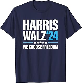 Harris Walz 2024 Shirt Kamala Harris Tim Walz President 24 T-Shirt