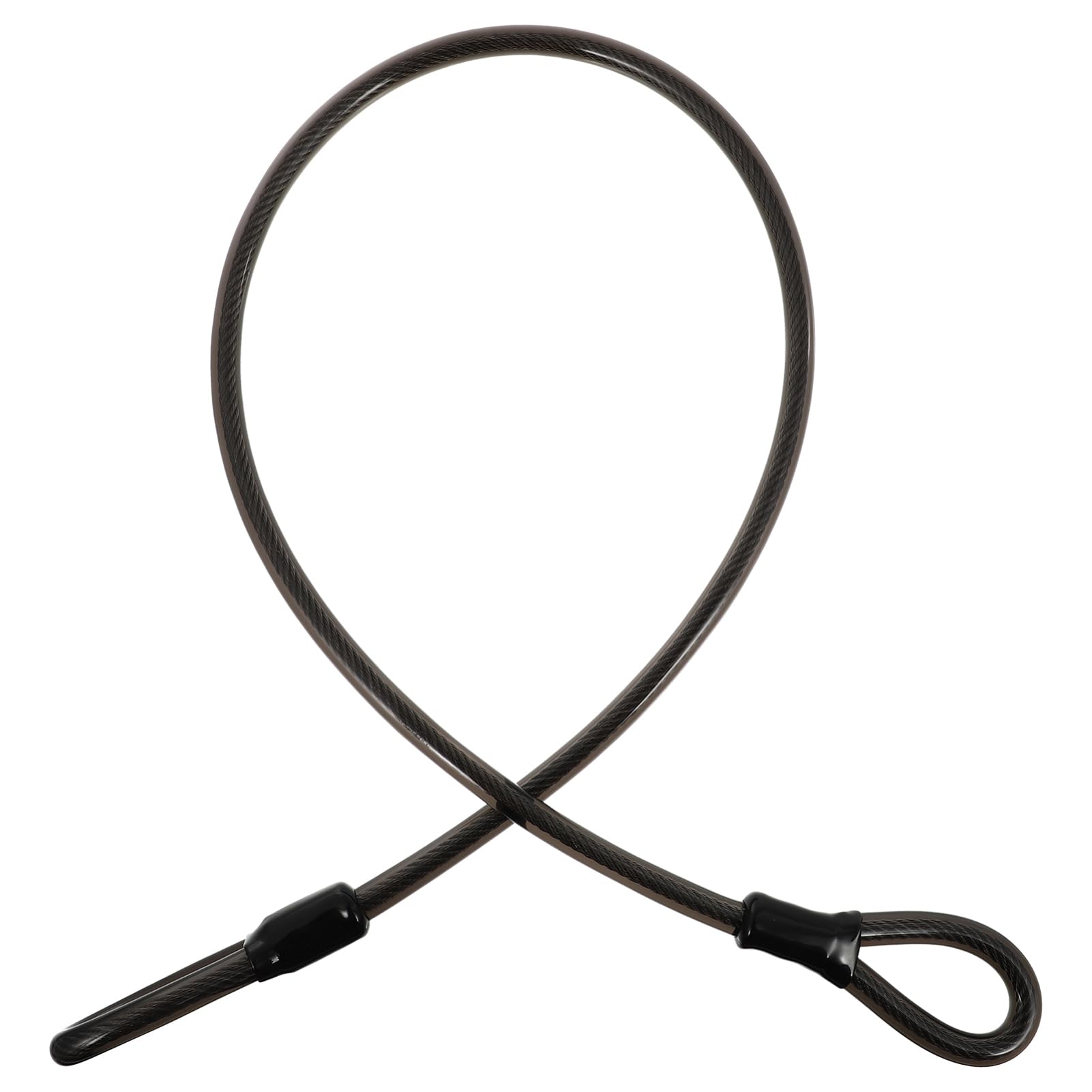 ifundom 1pc -Theft Bike Cable Lock Lengthened Design for Motorcycles and Outdoor Use Black Wire Rope Lock for Enhanced Security
