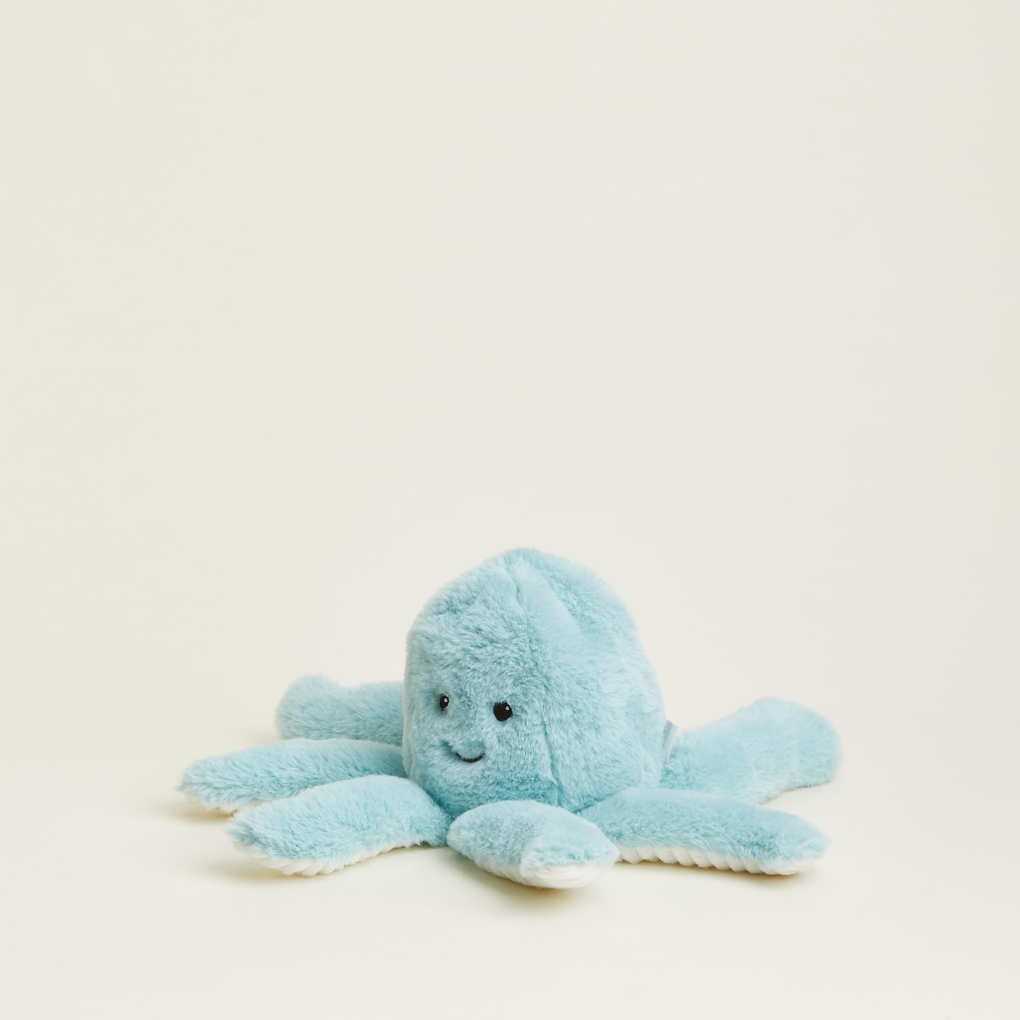 Warmies Peluche Polpo Pesato Utilizzabile nel Microonde con Profumo di Lavanda Francese, Borsa di Grano Caldo o Freddo per un fresco relax e un caldo sollievo