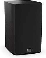 JBL Studio 630 Dark Wood Bookshelf Speakers - 6.5” PolyPlas Woofer, 2414H-1 Driver, High-Fidelity Sound