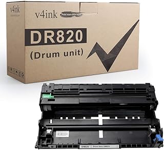 v4ink Compatible DR820 Replacement for Brother DR820 DR-820 Drum Unit for use with Brother HL-L6200DW L6200DWT L5100DN L5200DW L5200DWT L6300DW MFC-L5900DW DCP-L5500DN Printer, Enhanced Version